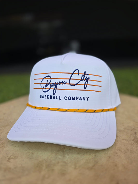Bayou City "White Rope" Baseball Cap